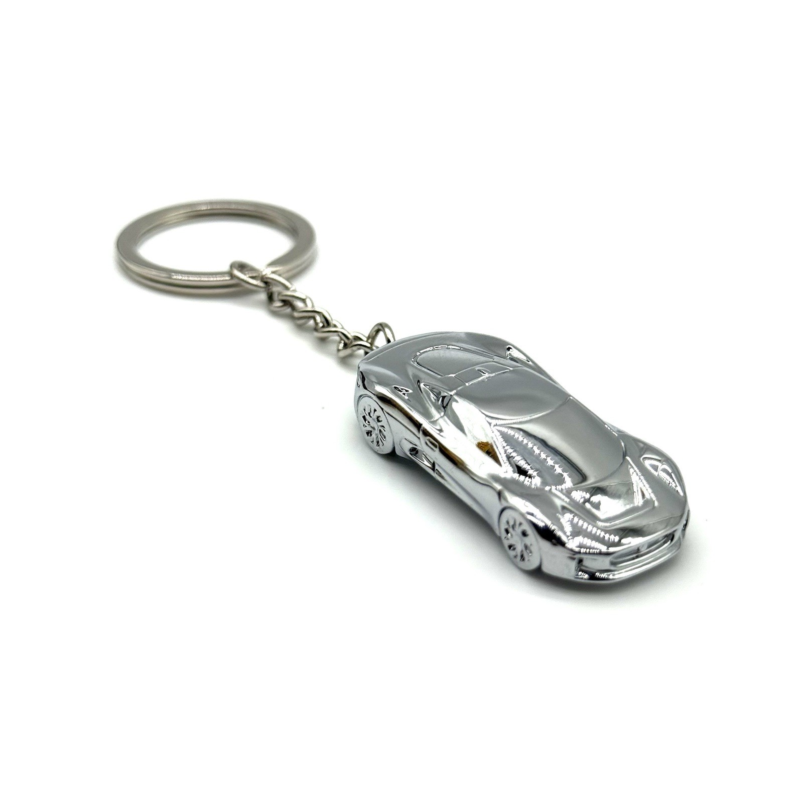 James Bond 007 Spectre Jaguar C-X75 Silver Car Keychain with Gift Box