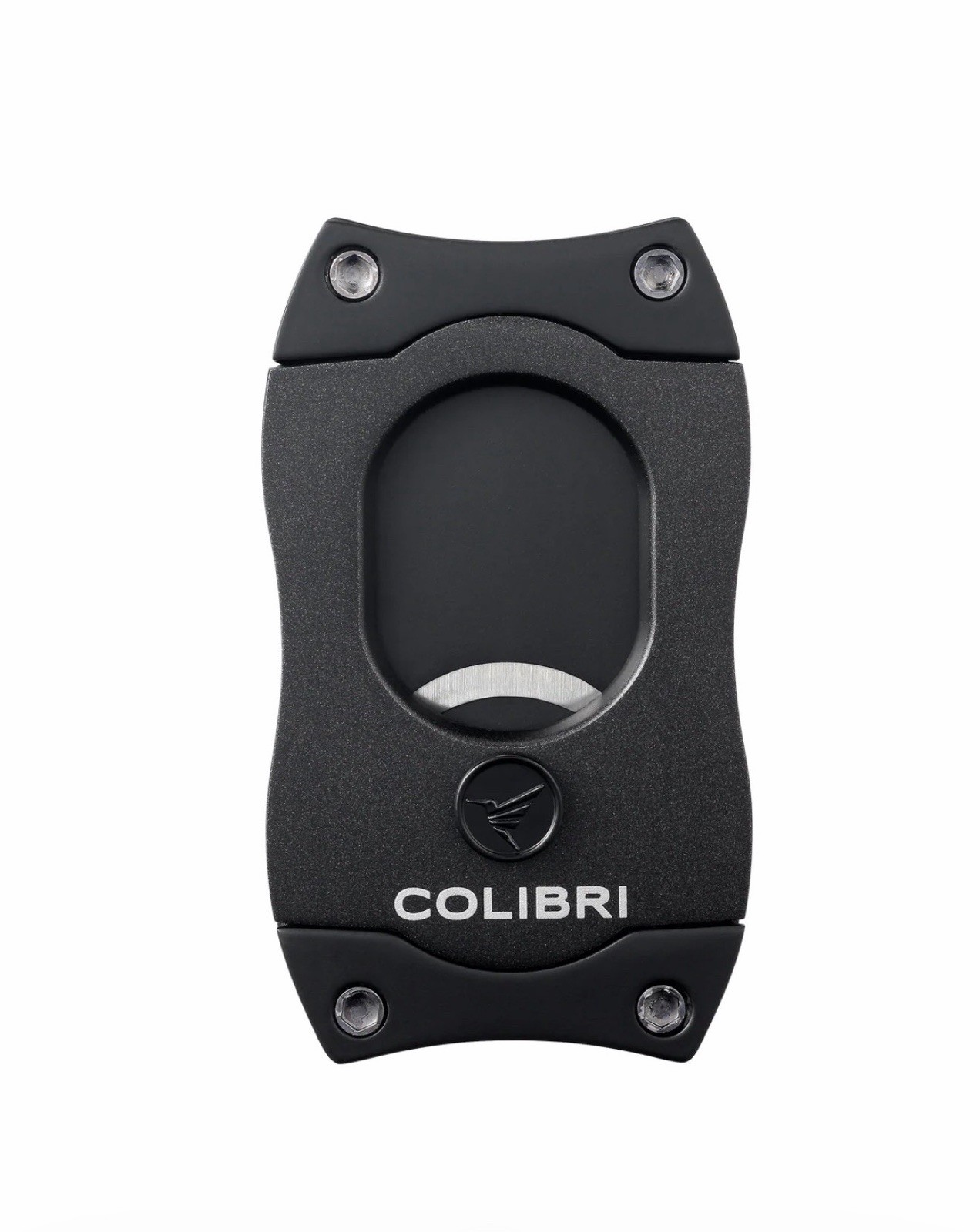 Colibri Black Cigar Cutter Straight Cut for Cigars Premium Quality Accessory Colibri Black Cigar Cutter Straight Cut for Cigars Premium Quality Accessory