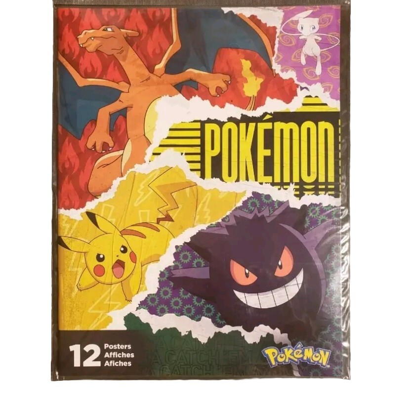Trends Posters 12pc. POKEMON 8.5 Trends Posters 12pc. POKEMON 8.5