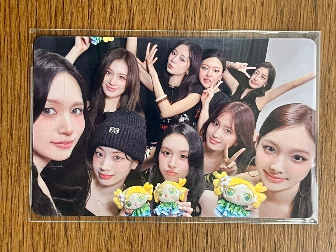 TWICE THIS IS FOR MICHAN Bag Charm Purchase Bonus Photo Card TWICE THIS IS FOR MICHAN Bag Charm Purchase Bonus Photo Card