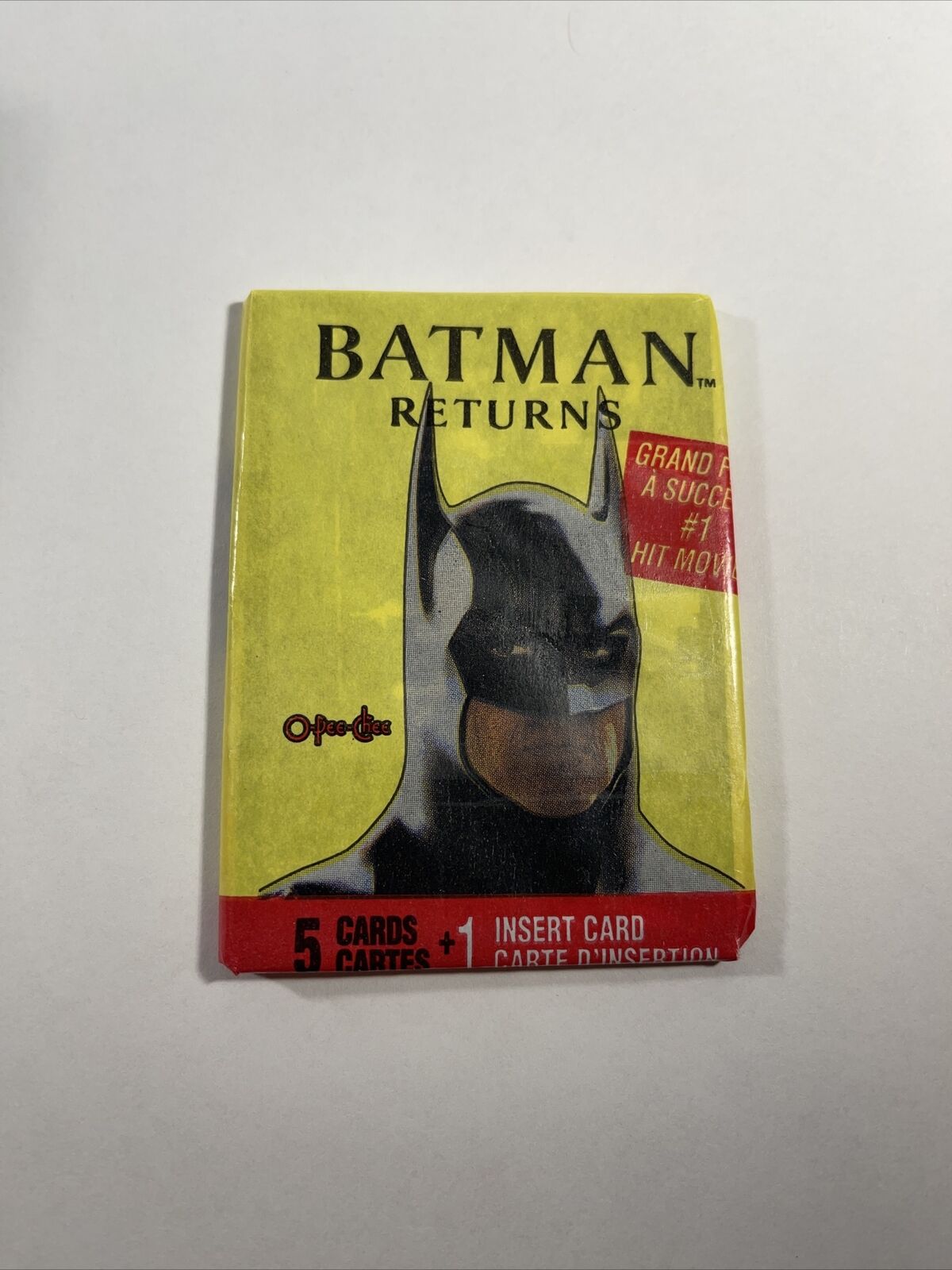 1991 O-Pee-Chee DC Comics Batman Returns Trading Cards Sealed Wax Pack (Topps)