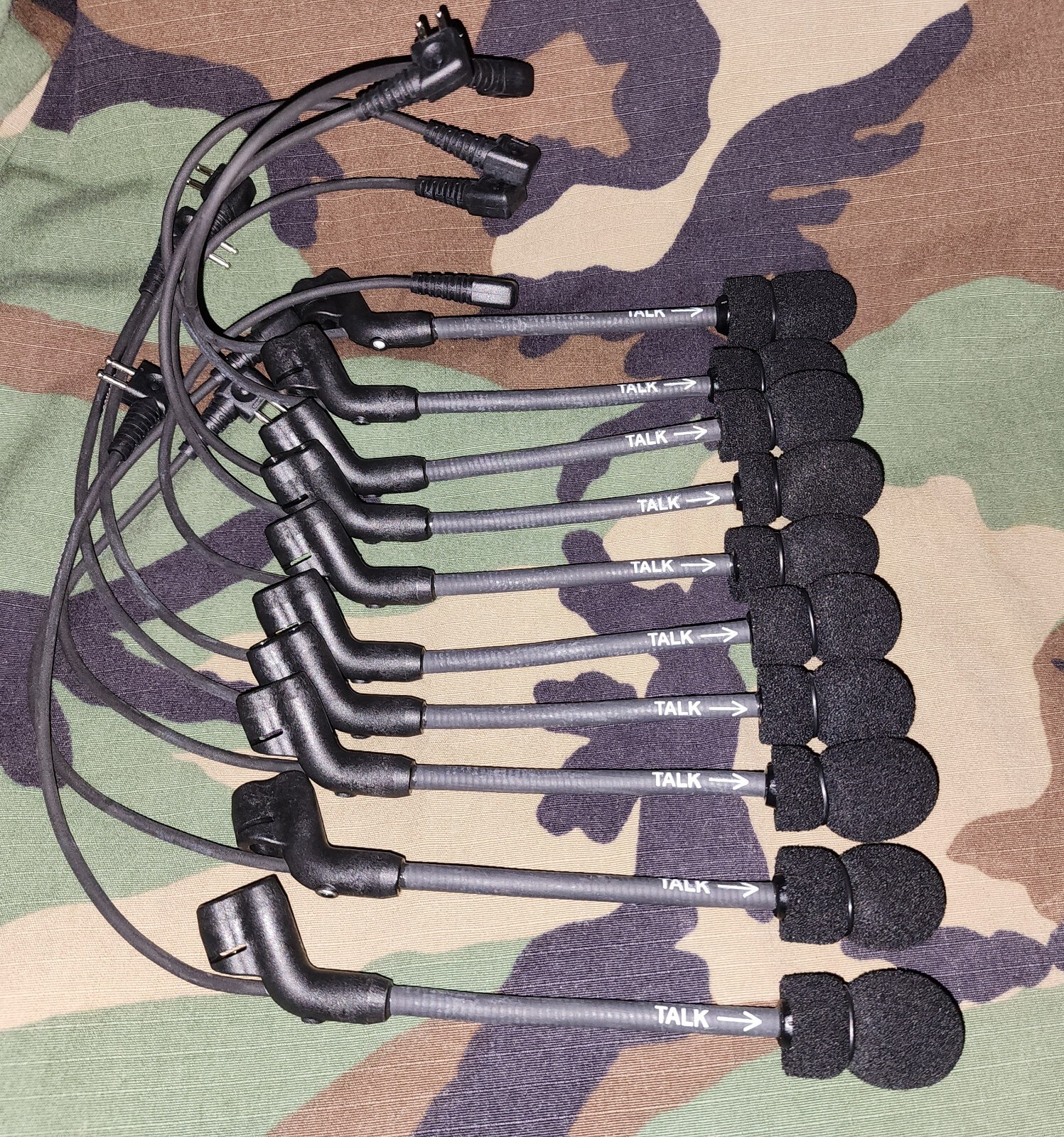 New Unissued 3M Peltor Comtac Mics Model MT31 With Windscreens For All Comtacs