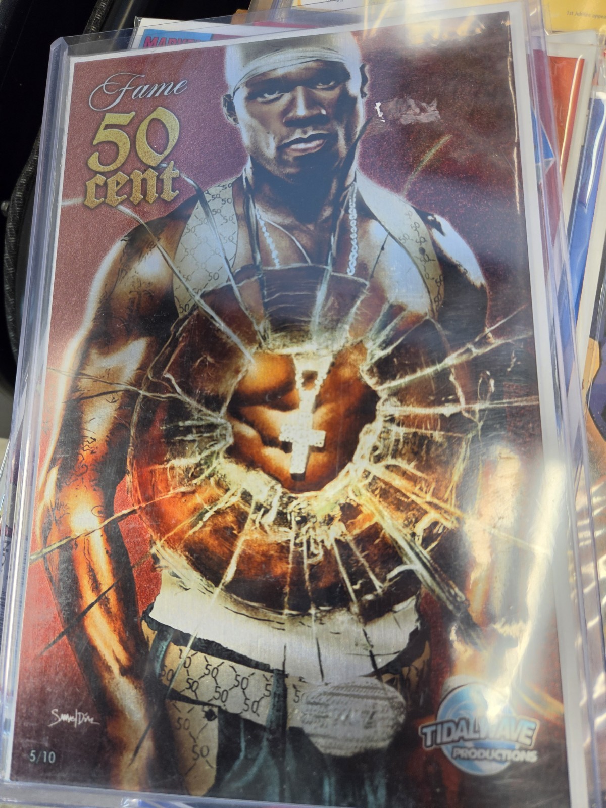 TIDAL WAVE FAME- 50 CENT GET RICH OR DIE TRYIN HOM METAL #5/10 TIDAL WAVE FAME- 50 CENT GET RICH OR DIE TRYIN HOM METAL #5/10