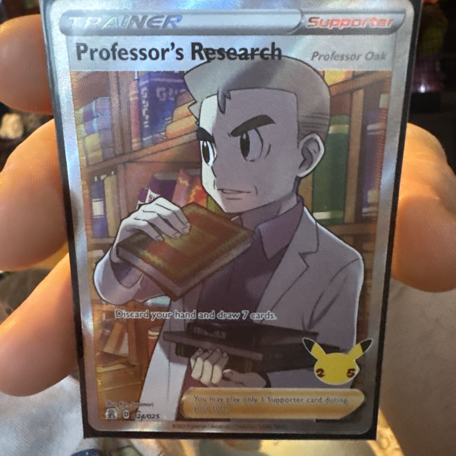 Professor's Research - 024/025 - Celebrations - Ultra Rare - Pokémon TCG