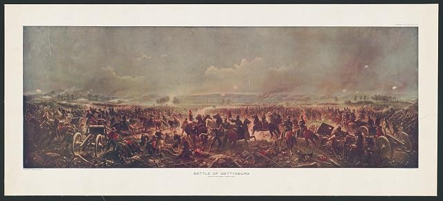 Photo:Boston Massachusetts Battle of Gettysburg c1907 Civil War Panorama