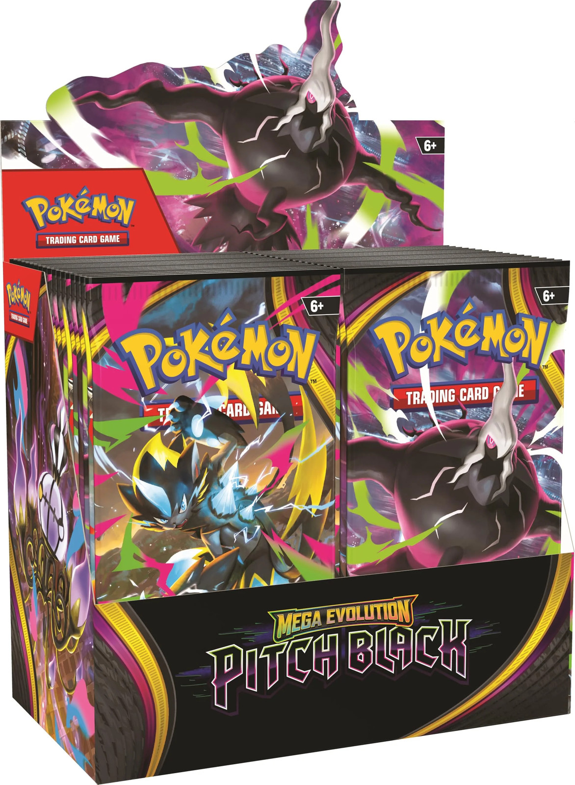 Pokémon TCG: Mega Evolution Pitch Black Booster Display Box Pokémon TCG: Mega Evolution Pitch Black Booster Display Box