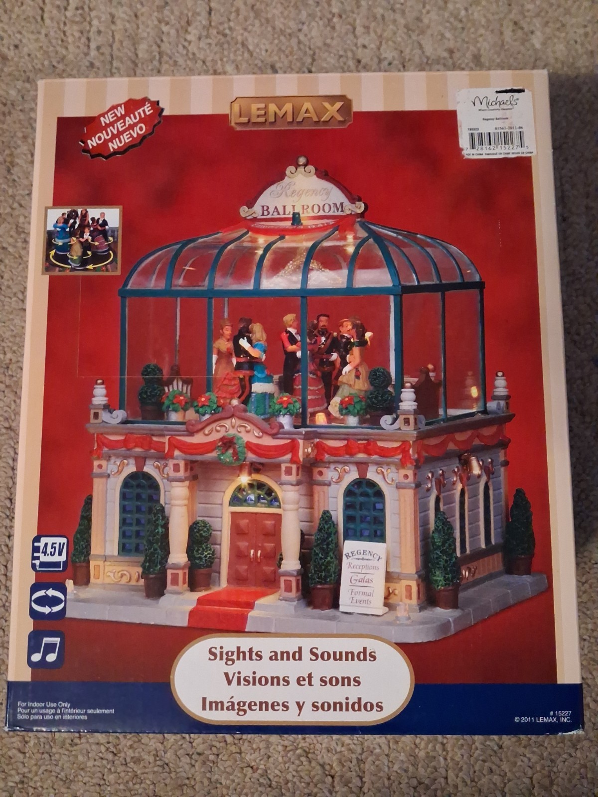 Lemax Village Collection Regency Ballroom #15227 Lights and Sounds Tested/Works Lemax Village Collection Regency Ballroom #15227 Lights and Sounds Tested/Works