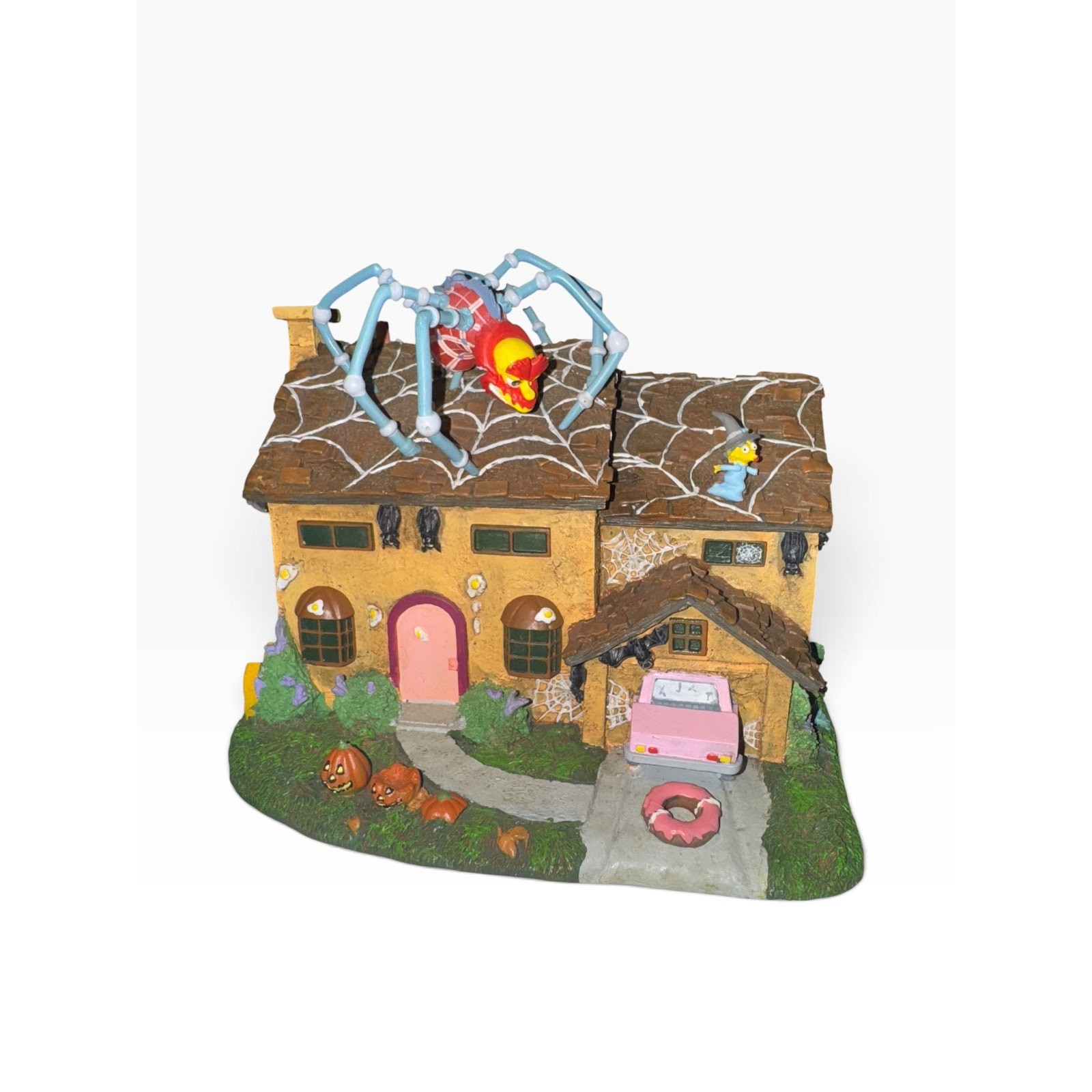 Vintage RARE Simpsons Hawthorne Village Halloween Family Home ~Missing Pieces~ Vintage RARE Simpsons Hawthorne Village Halloween Family Home ~Missing Pieces~