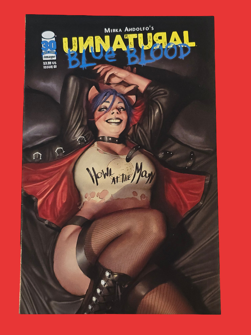 Unnatural: Blue Blood #1 – Stjepan Sejic 1:10 Variant – Image Comics – 2022