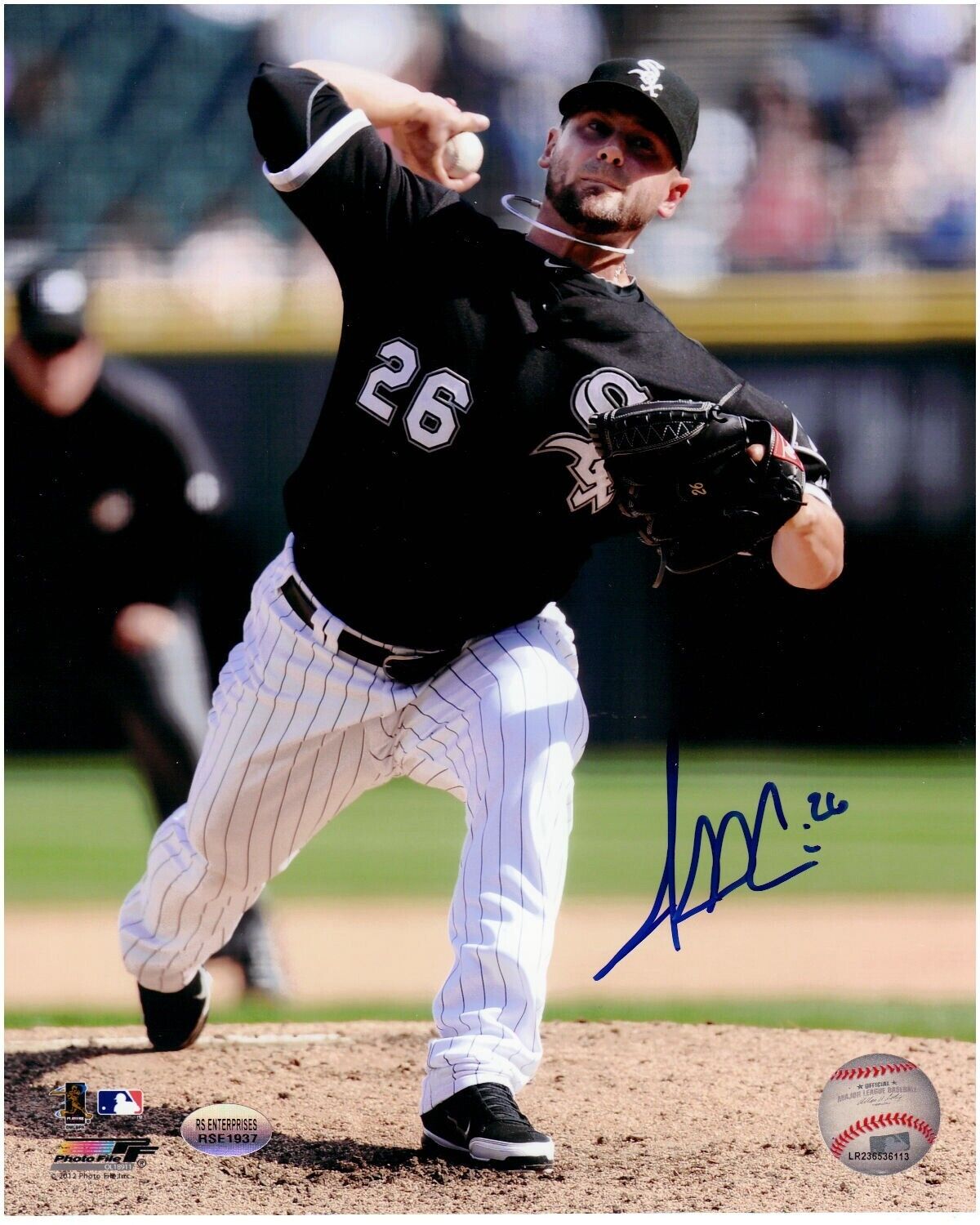 Jesse Crain-Chicago White Sox-Autographed 8x10 Photo
