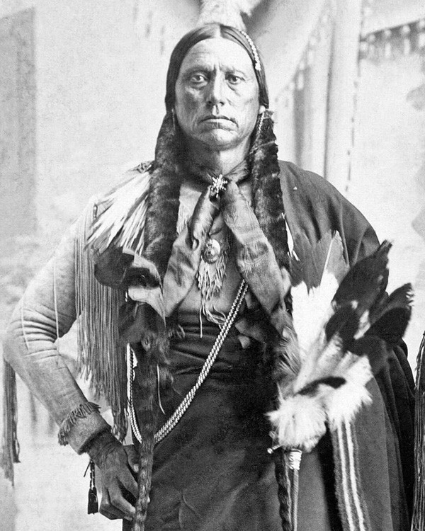 Comanche CHIEF QUANAH PARKER Glossy 8x10 Photo Native American Poster Print Comanche CHIEF QUANAH PARKER Glossy 8x10 Photo Native American Poster Print
