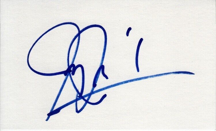 Jimmy Jam Harris autographed signed autograph auto index card with IN PERSON COA