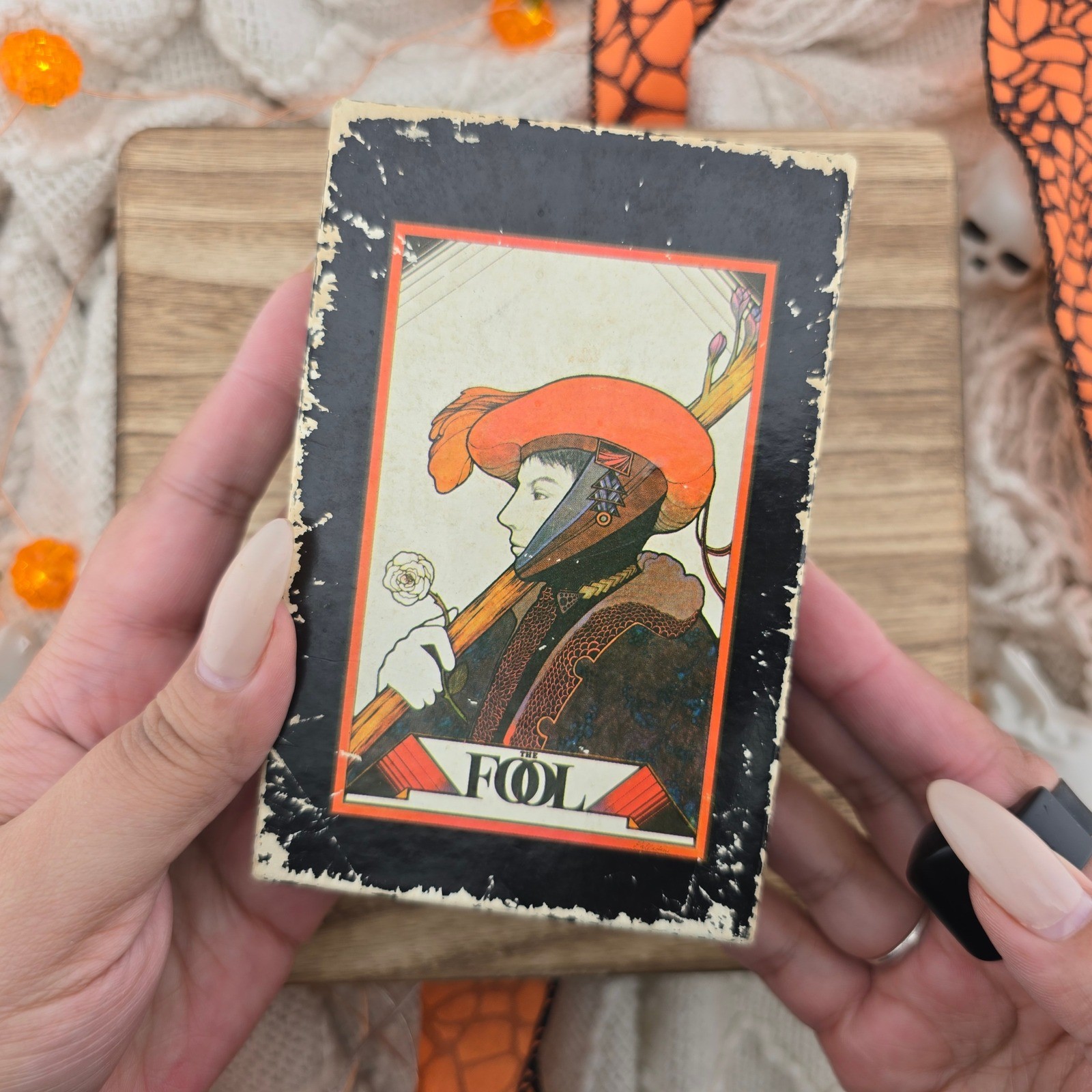 Aquarian Tarot Orange Ouroburos Cards 78 Card Complete Deck 1970 Vintage Aquarian Tarot Orange Ouroburos Cards 78 Card Complete Deck 1970 Vintage