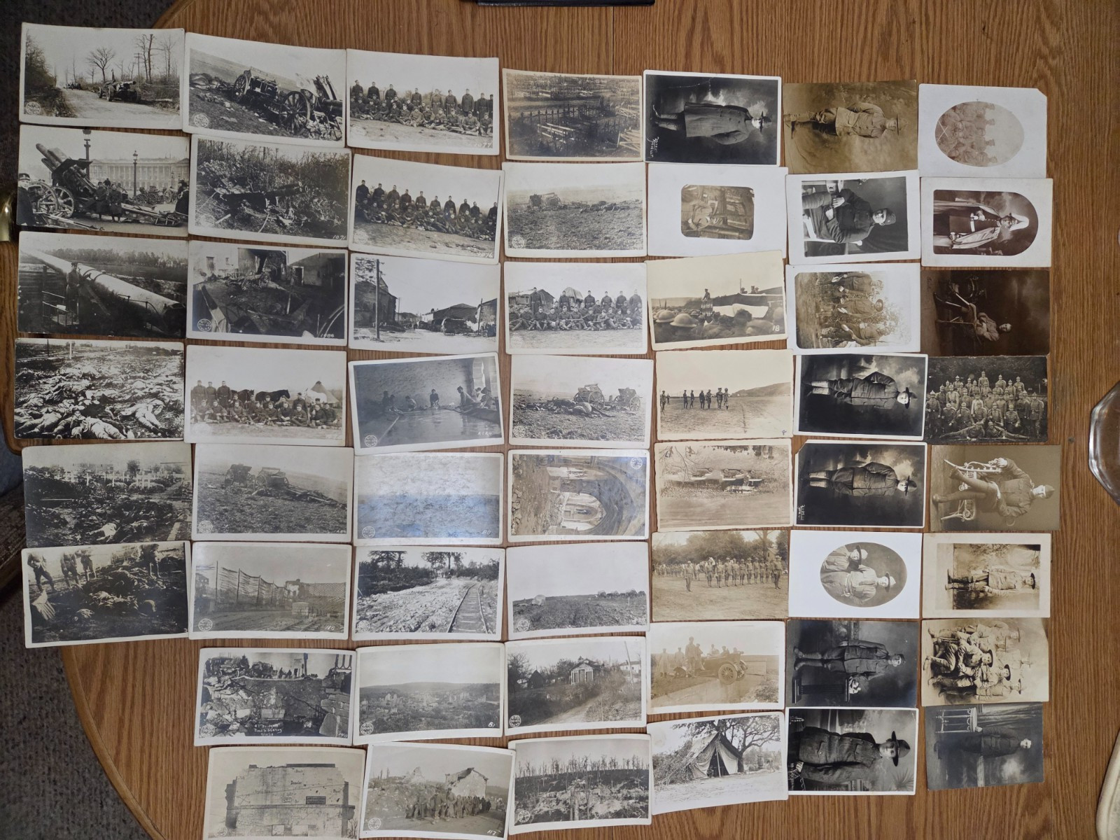 WORLD WAR ONE RPPC SET WORLD WAR ONE RPPC SET