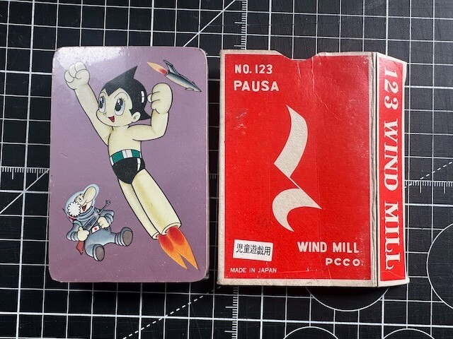 Vintage 60\'S/70\'S Astroboy Japan Exclusive Sealed Playing Cards With Package
