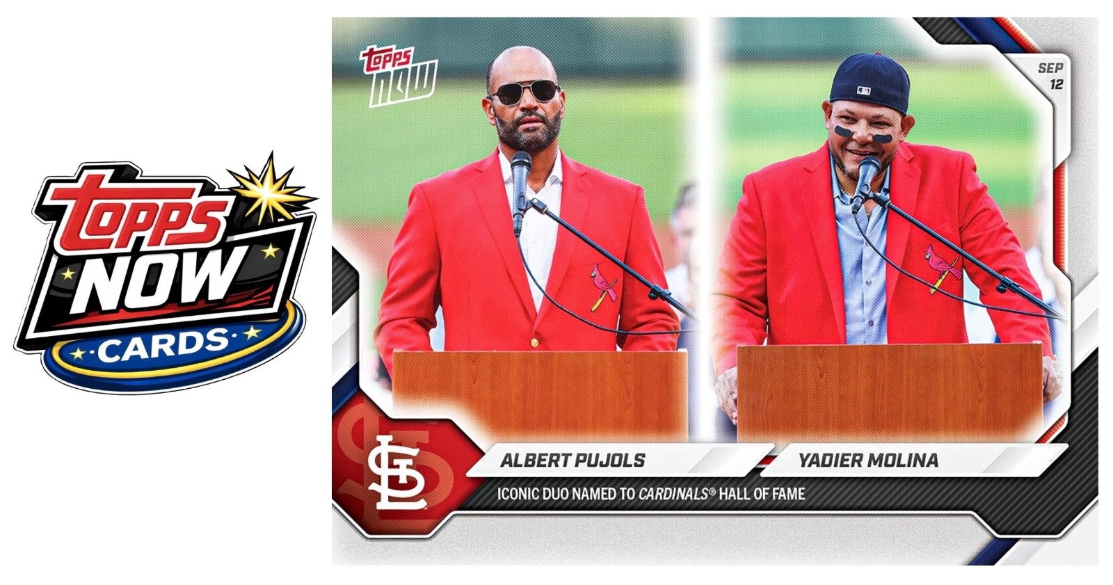 2026 Topps Now MLB #666 Albert Pujols Yadier Molina St. Louis Cardinals PRESALE 2026 Topps Now MLB #666 Albert Pujols Yadier Molina St. Louis Cardinals PRESALE
