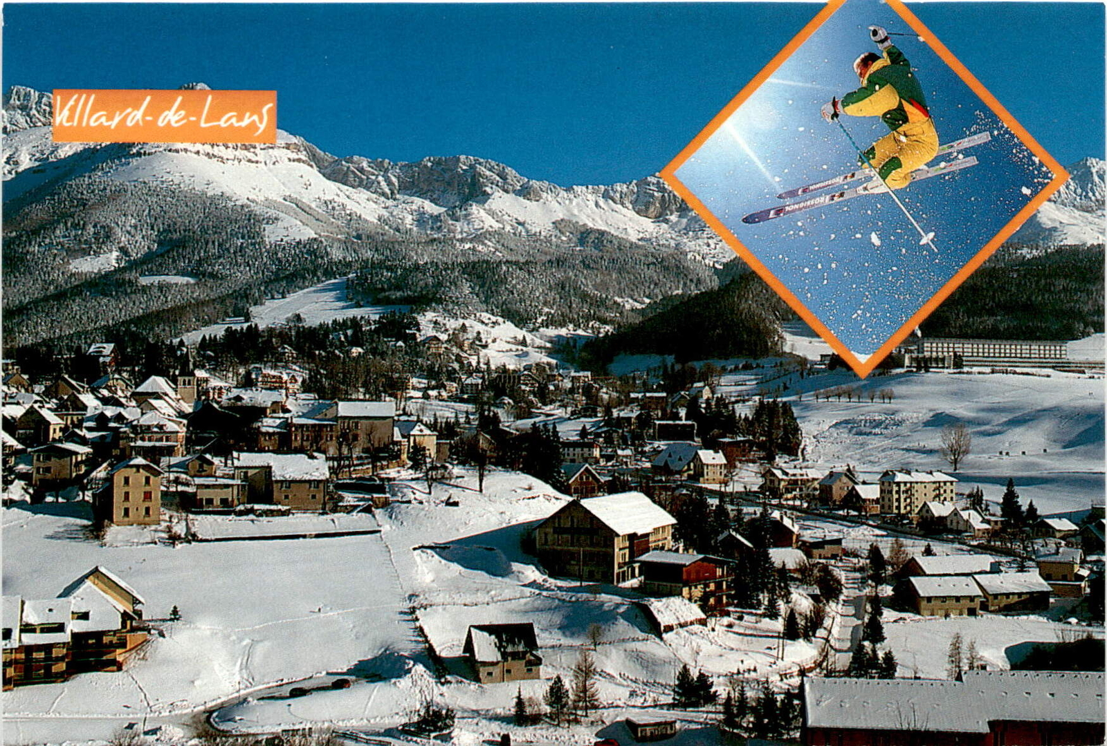 Villard-de-Lans, Isère department, southeastern France, B. Bodin, J.P Postcard Villard-de-Lans, Isère department, southeastern France, B. Bodin, J.P Postcard