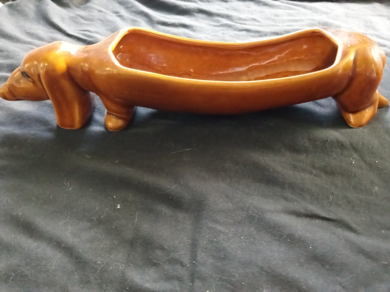Vintage wiener dog - collectible - change key holder Vintage wiener dog - collectible - change key holder