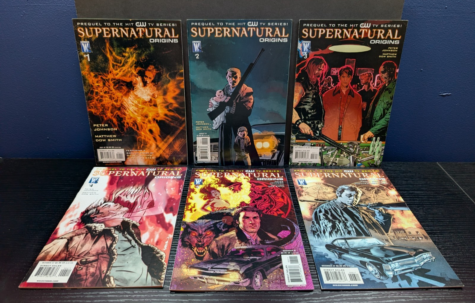 Supernatural Origins #1-6 Complete Series Set 2007 Wildstorm TV Show Comics Supernatural Origins #1-6 Complete Series Set 2007 Wildstorm TV Show Comics