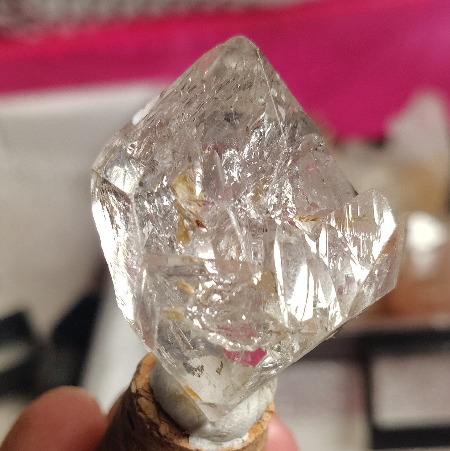 Rare Masterpiece: Multi-Enhydro BG3 Brazilian Quartz Rare Masterpiece: Multi-Enhydro BG3 Brazilian Quartz