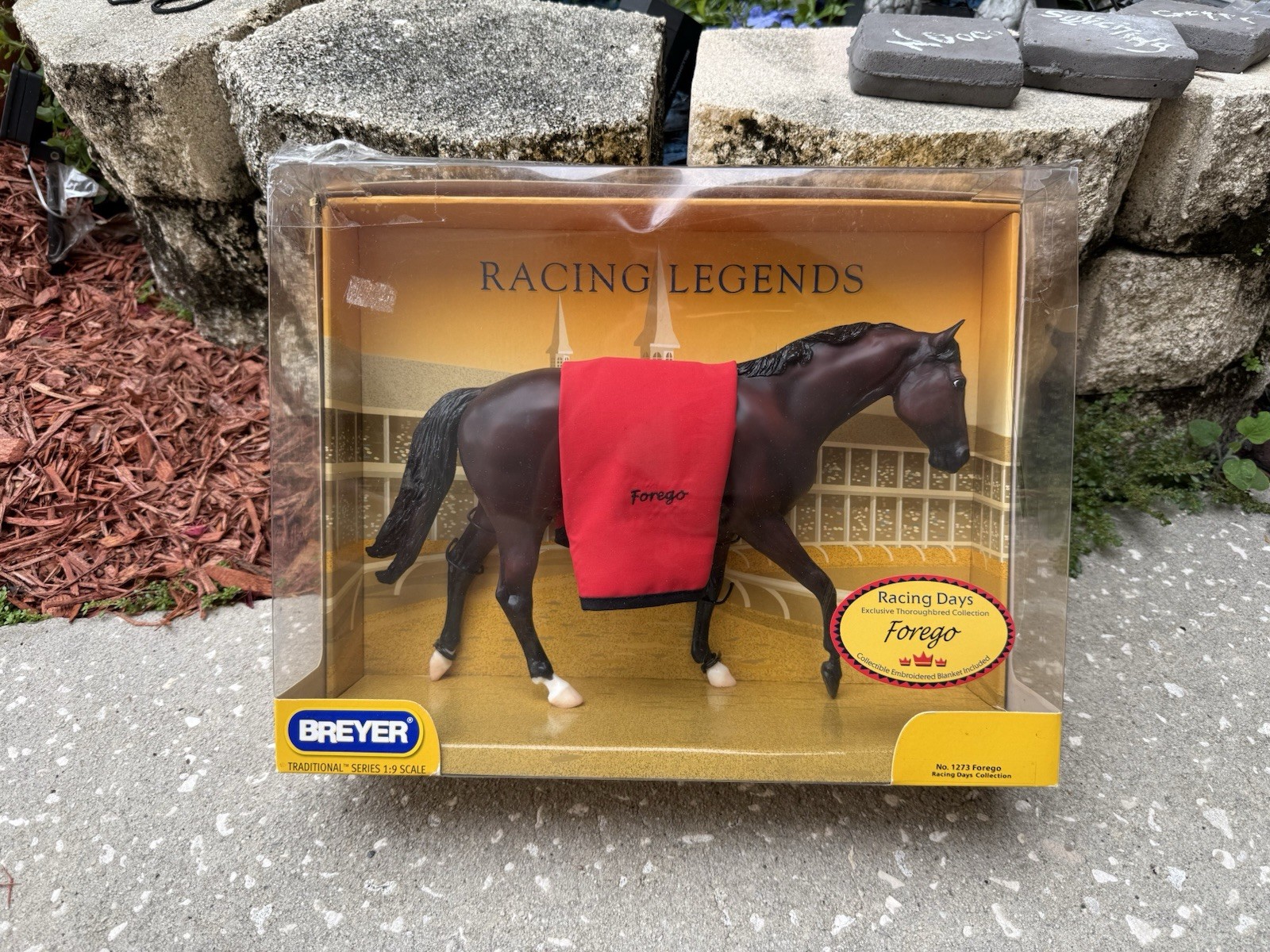 Breyer Race Horse #1273 Forego Racing Days John Henry Thoroughbred New NIB