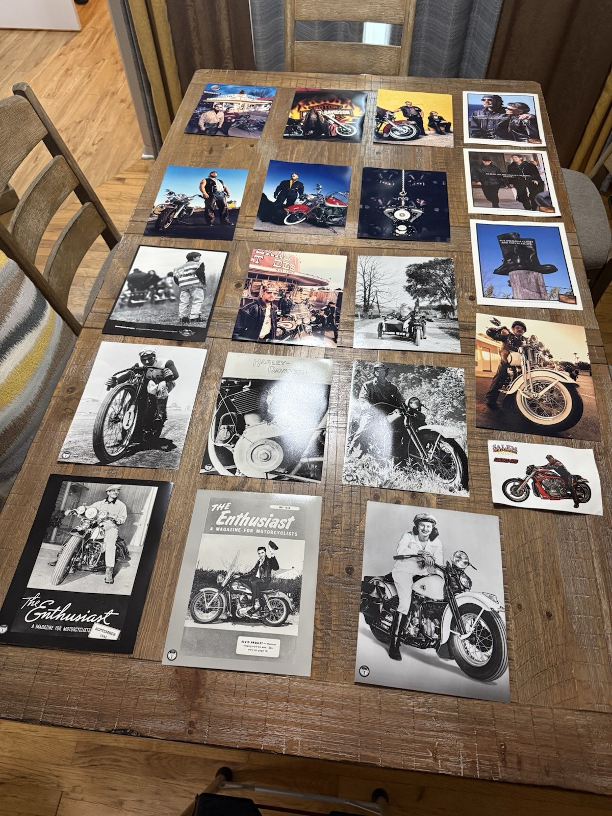 Vintage Harley Davidson Photos (20) Total Size 8 1/2 x 11 Beautiful, See Photos Vintage Harley Davidson Photos (20) Total Size 8 1/2 x 11 Beautiful, See Photos