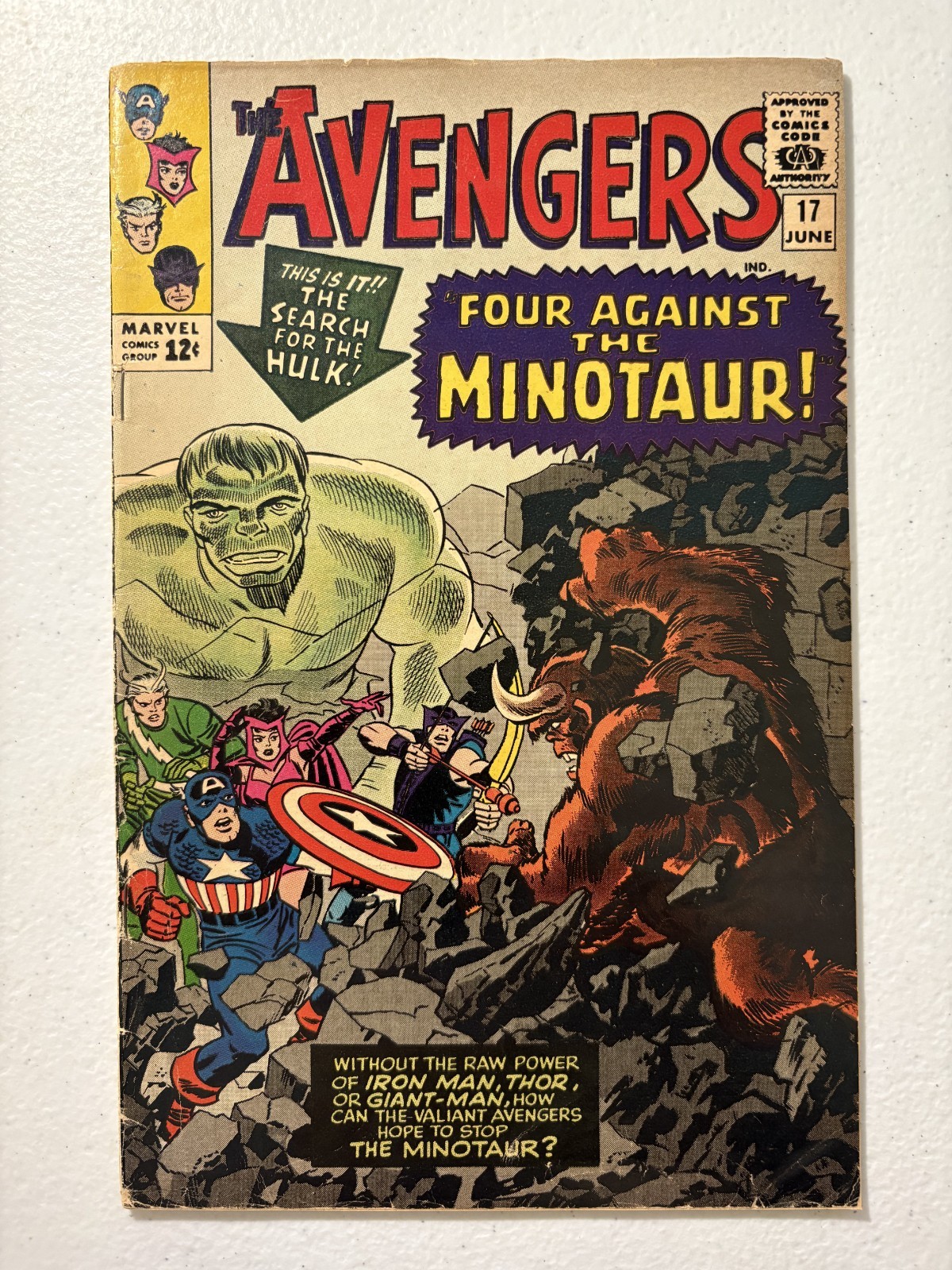 The Avengers #17 MArvel Comics 1965 The Avengers #17 MArvel Comics 1965