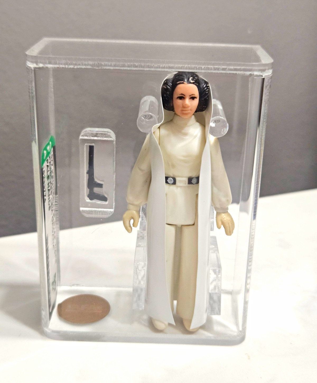 Kenner 1977 PBP POCH Star Wars Princess Leia Organa Pale Hands  Action Figure