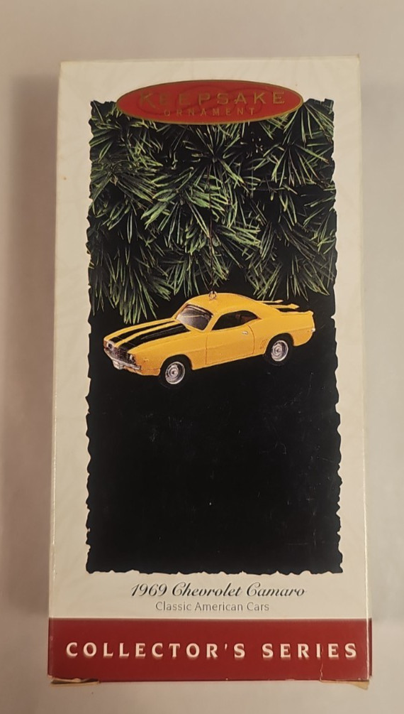 1995 Hallmark 1969 Chevrolet Camaro Keepsake Ornament #5 Classic American Cars