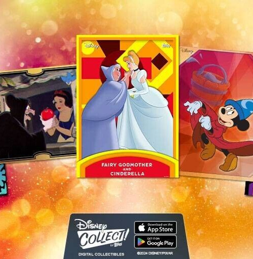 Topps Disney Collect Timeless Treasures *No Legendary *No Epic 313 Digital Cards