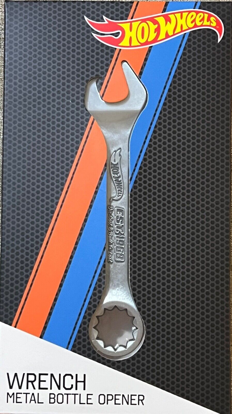 FACTORY ENTERTAIN • Hot Wheels • Boxed • Magnetic • Metal Wrench • Bottle Opener