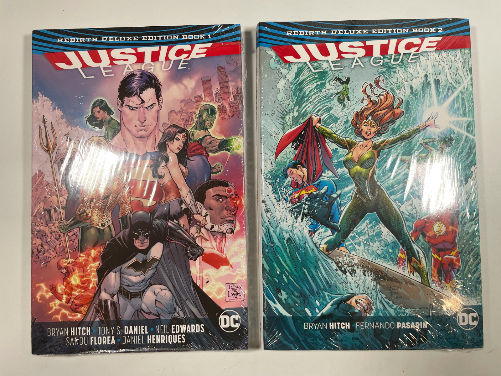Justice League: The Rebirth Deluxe Edition Book 1 and Book 2 Justice League: The Rebirth Deluxe Edition Book 1 and Book 2