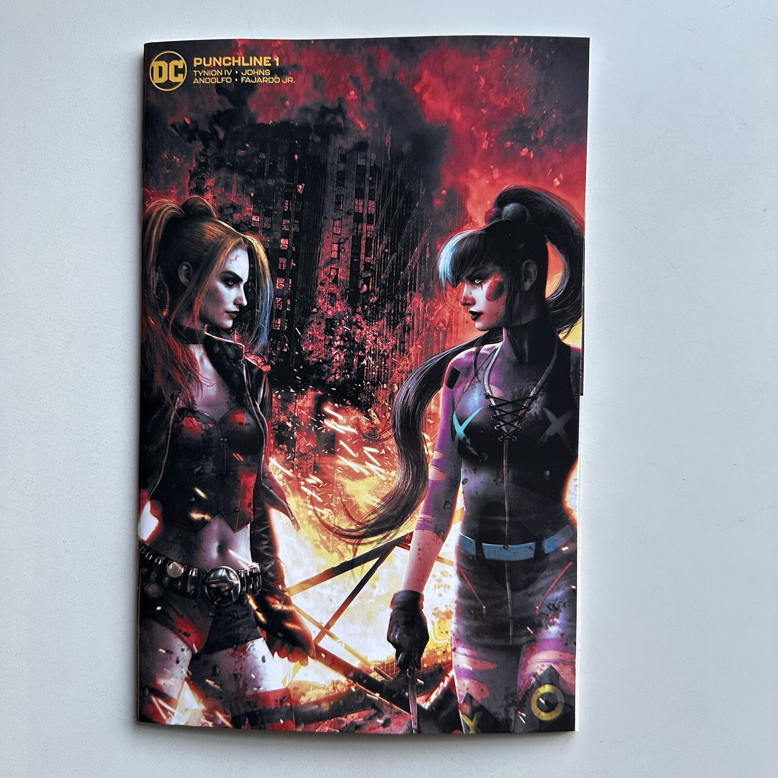 DC Comics Punchline #1 Poor Boy Jeremy Roberts Harley Cover NM+ 2021
