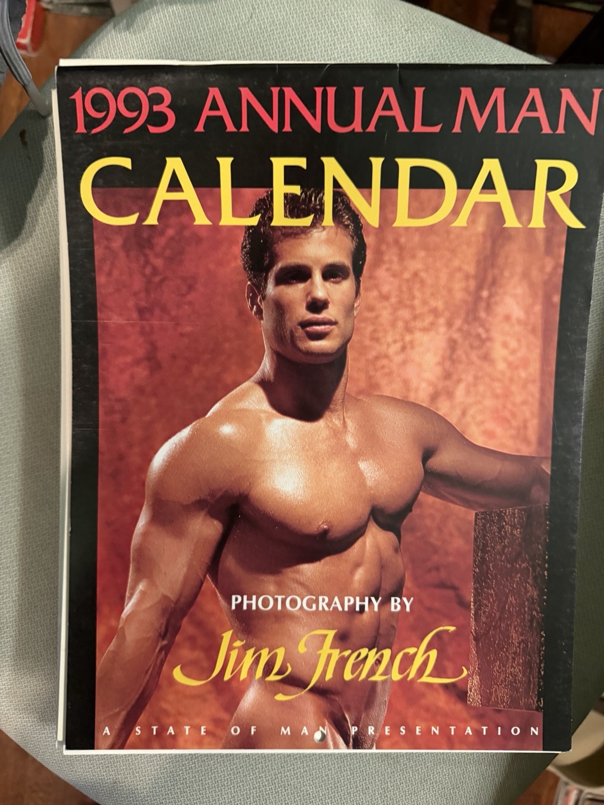 COLT STUDIOS*JIM FRENCH ANNUAL MAN 1993 CALENDAR* COLLECTORS ITEM COLT STUDIOS*JIM FRENCH ANNUAL MAN 1993 CALENDAR* COLLECTORS ITEM