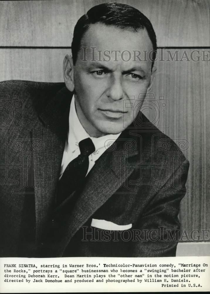 1965 Press Photo Frank Sinatra stars in the comedy film \ 1965 Press Photo Frank Sinatra stars in the comedy film \