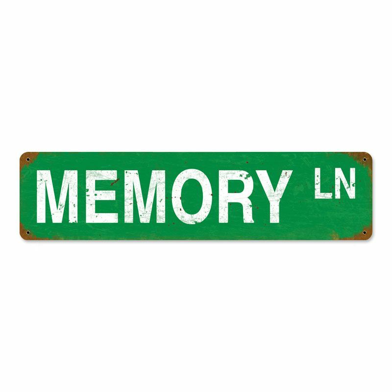 MEMORY LANE LN STREET SIGN STYLE 20 MEMORY LANE LN STREET SIGN STYLE 20