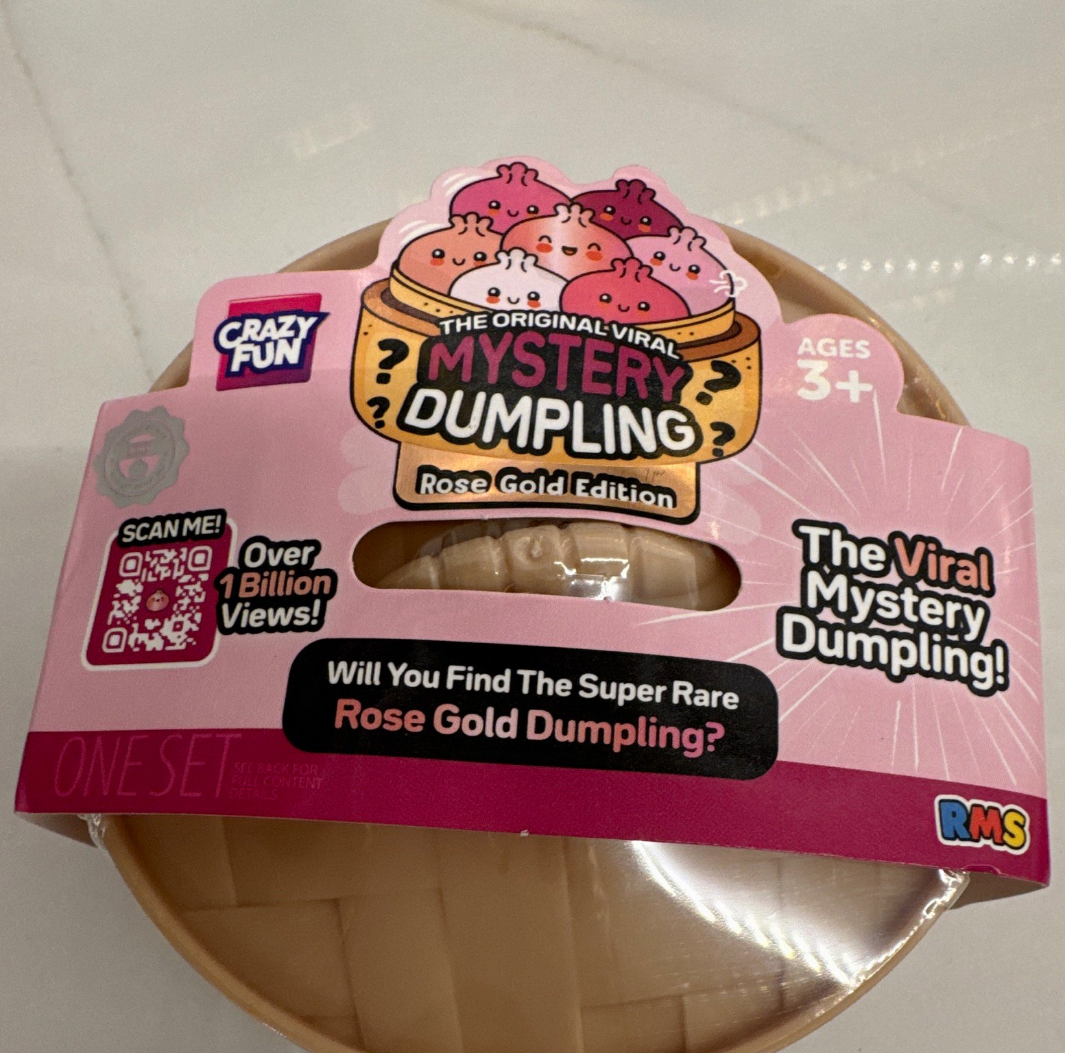 Crazy Fun Mystery Dumpling Rose Gold Edition Blind Pack Brand New Crazy Fun Mystery Dumpling Rose Gold Edition Blind Pack Brand New