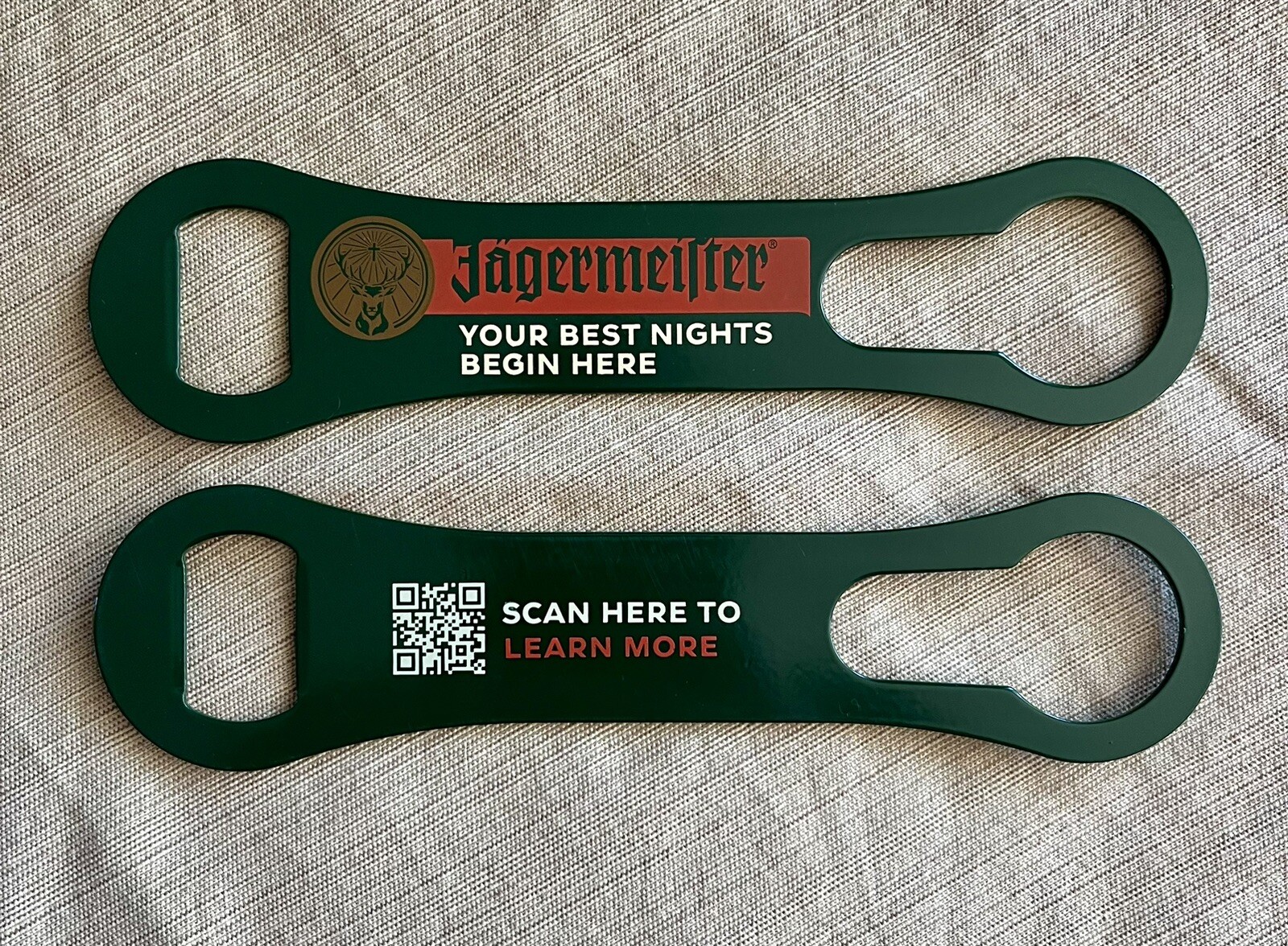 Two Jagermeister Metal Bartender Speed Bottle Opener Key Wrench *BRAND NEW*