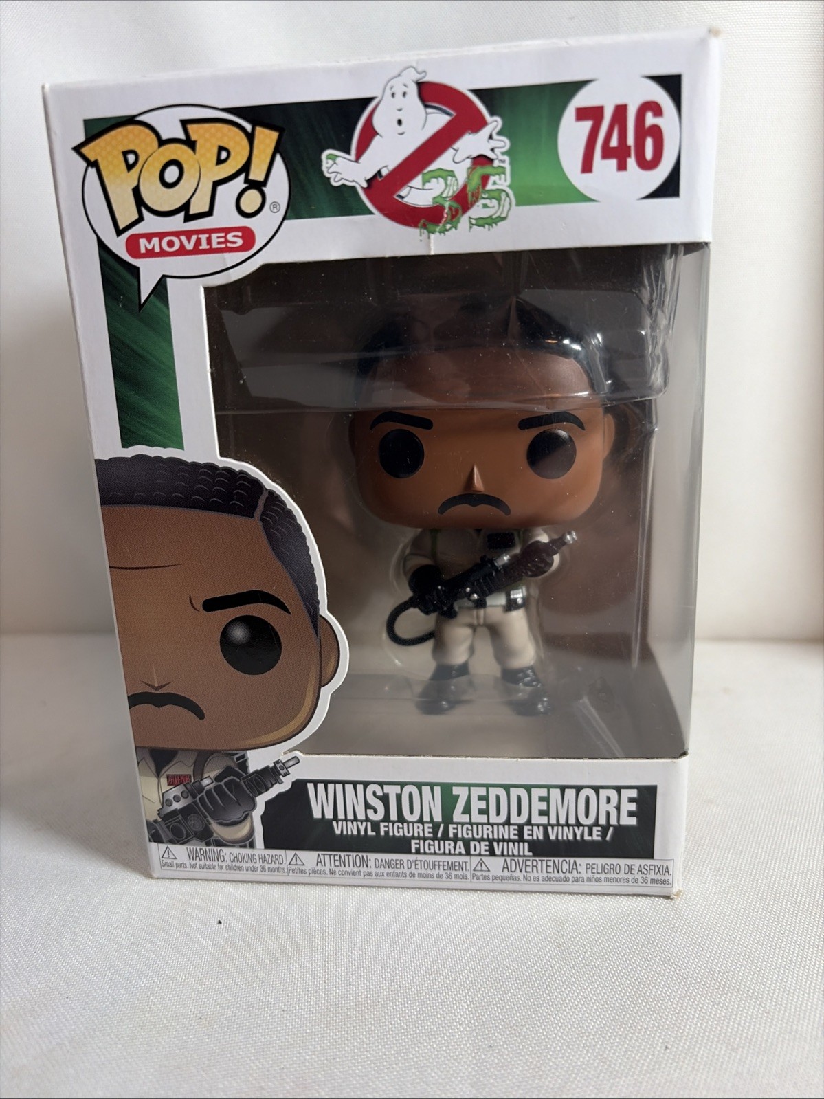 Funko Pop Vinyl: Ghostbusters - Winston Zeddemore #746 Funko Pop Vinyl: Ghostbusters - Winston Zeddemore #746