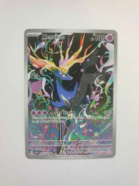 Xerneas 091/086 Chaos Rising IR Pokémon TCG Xerneas 091/086 Chaos Rising IR Pokémon TCG