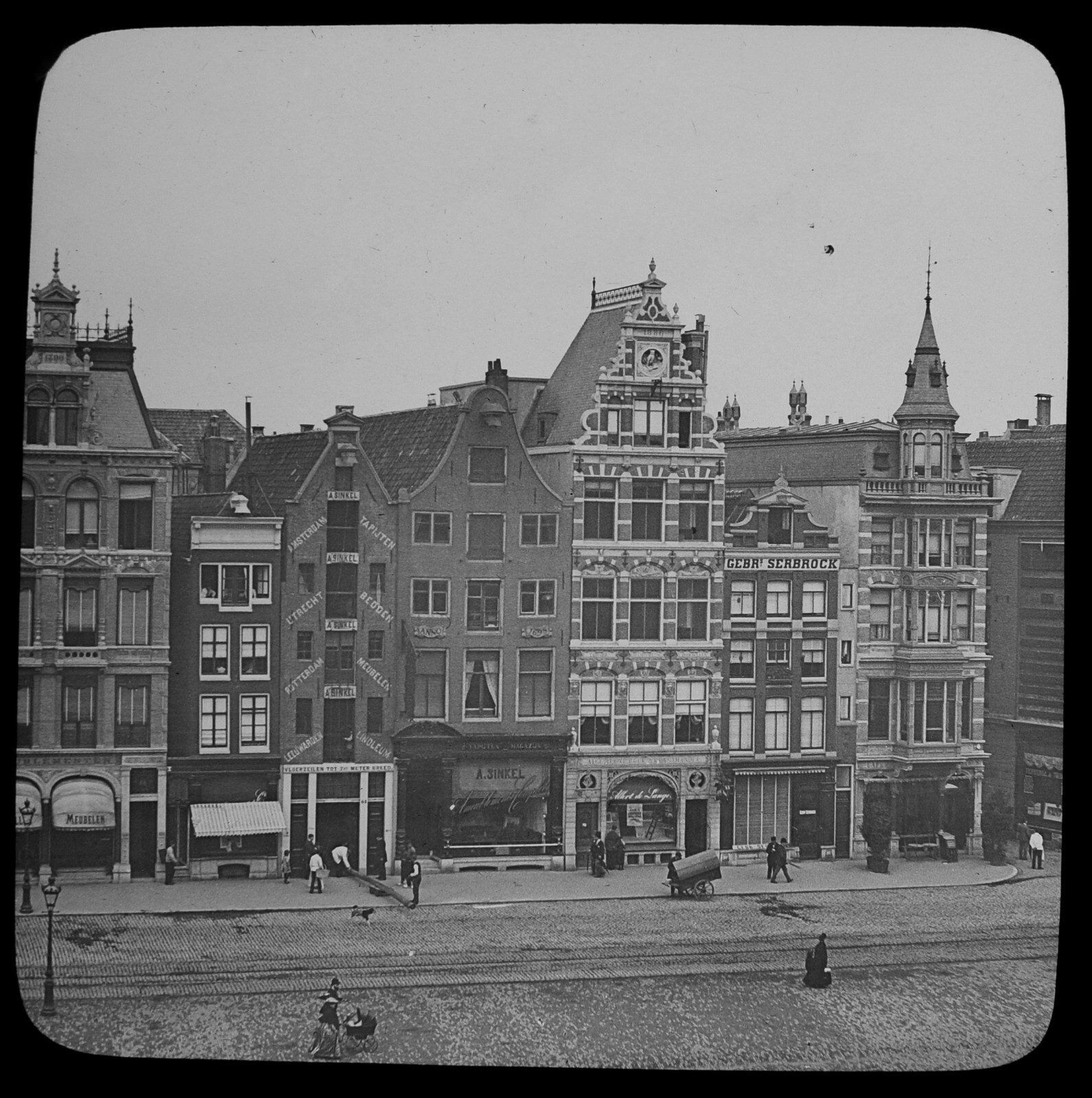 AMSTERDAM FROM THE BIBLE HOTEL NO2 DATED 1891 ANTIQUE Magic Lantern Slide PHOTO AMSTERDAM FROM THE BIBLE HOTEL NO2 DATED 1891 ANTIQUE Magic Lantern Slide PHOTO