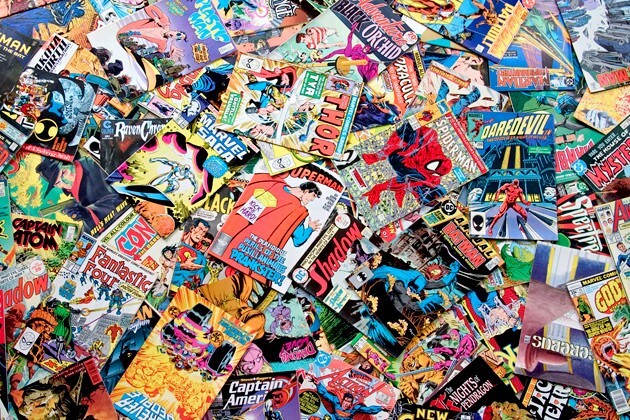Lot of 50 comics, golden to modern, all bagged and boarded 