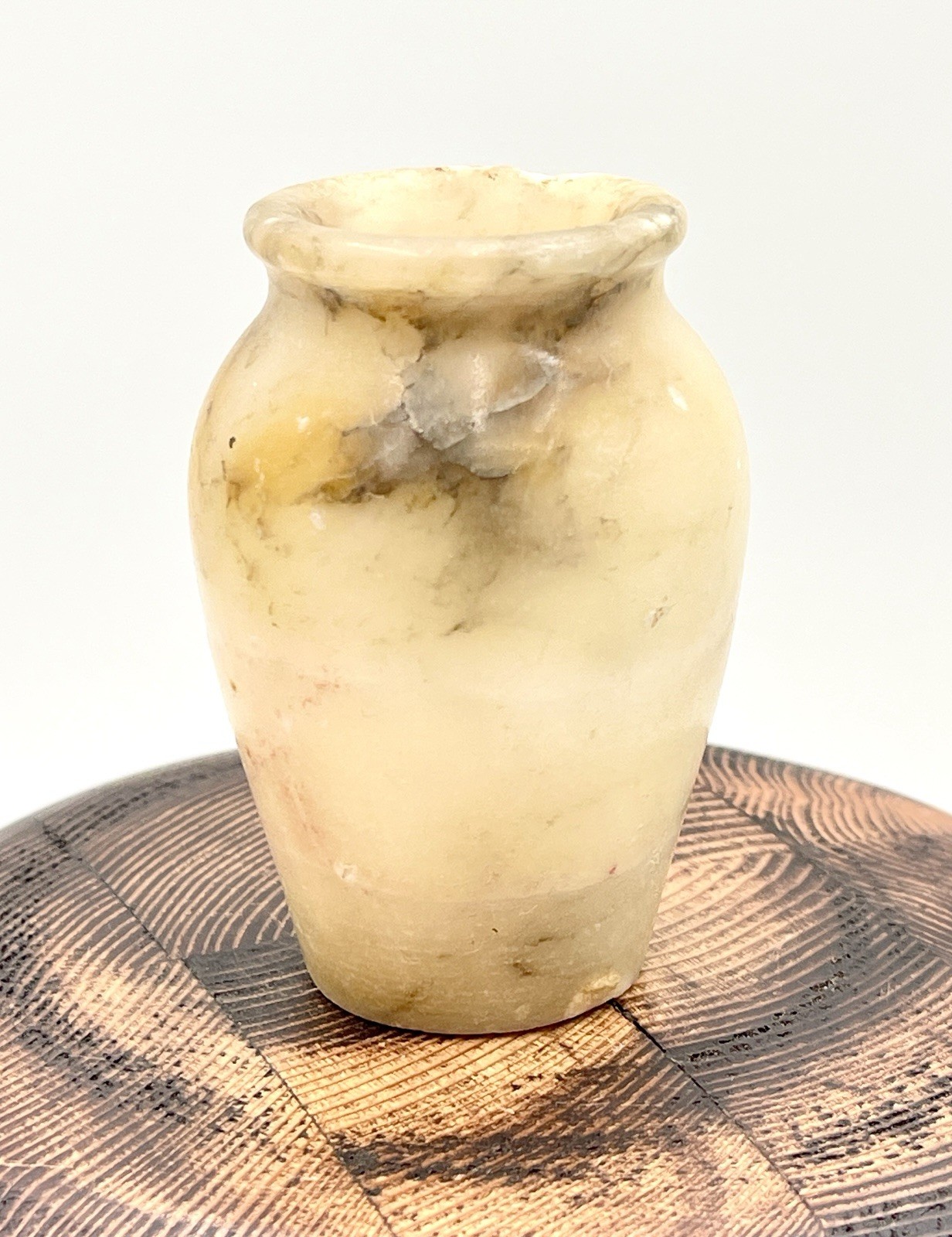 Replica Egyptian Alabaster Stone Vase 3 Replica Egyptian Alabaster Stone Vase 3