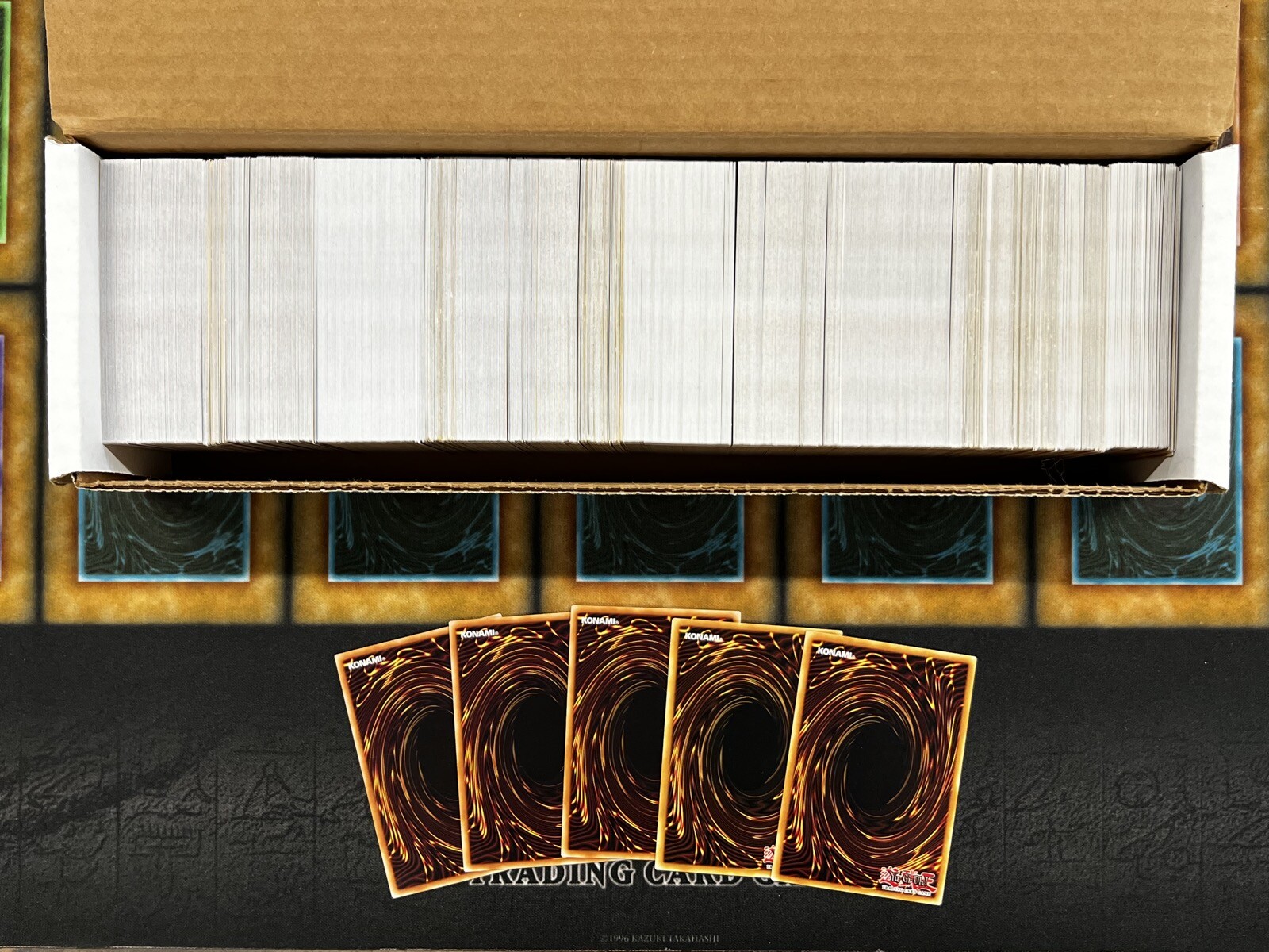 YUGIOH 1000 CARD COLLECTION LOT 900 COMMONS 100 RARES + FOILS INSTANT COLLECTION