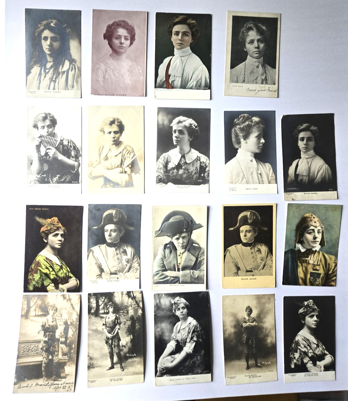 Maude Adams Peter Pan Postcard Lot 28 Vintage Rotograph Somewhere in Time Maude Adams Peter Pan Postcard Lot 28 Vintage Rotograph Somewhere in Time