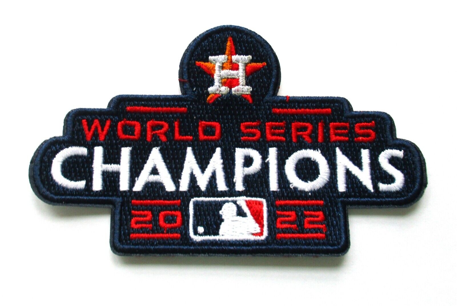 LOT OF (1) HOUSTON ASTROS WORLD SERIES CHAMP. EMBROIDERED PATCH PATCHES ITEM  44