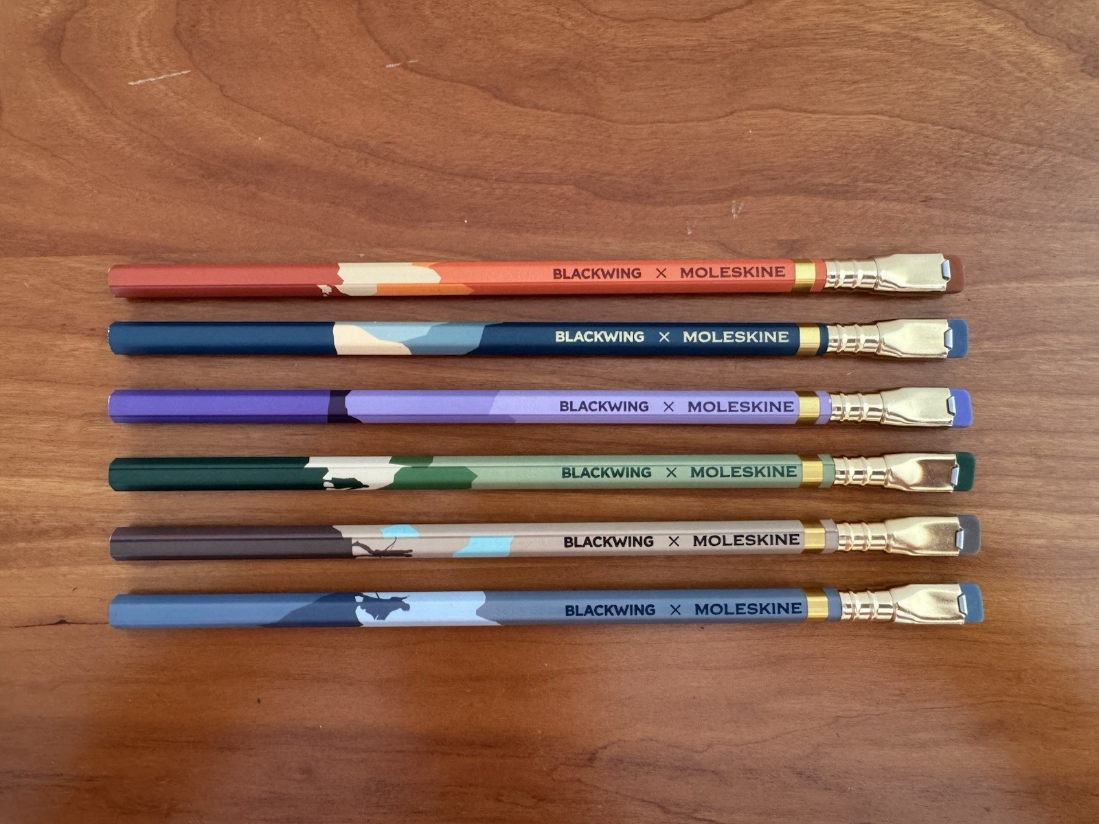 6 pencils: 2026 Moleskine Blackwing x Lord of the Rings Pencils (no box) 6 pencils: 2026 Moleskine Blackwing x Lord of the Rings Pencils (no box)
