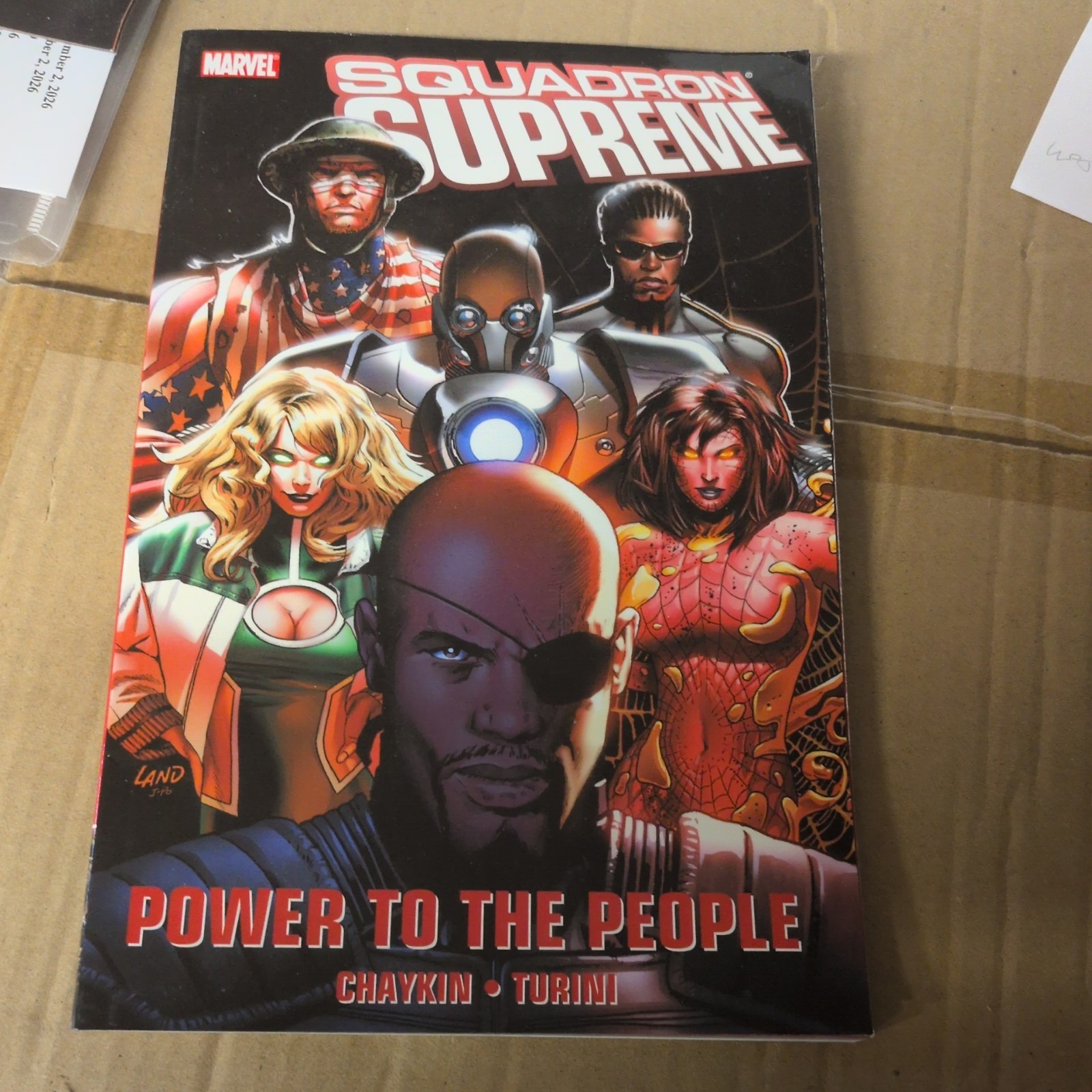 Squadron Supreme: Power To The People by Howard Chaykin - TPB 2009 Squadron Supreme: Power To The People by Howard Chaykin - TPB 2009