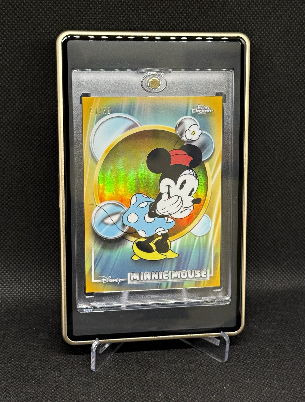 2026 Topps Chrome Disney Minnie Mouse GOLD /50 Last on print 1/1 π₯π 2026 Topps Chrome Disney Minnie Mouse GOLD /50 Last on print 1/1 π₯π