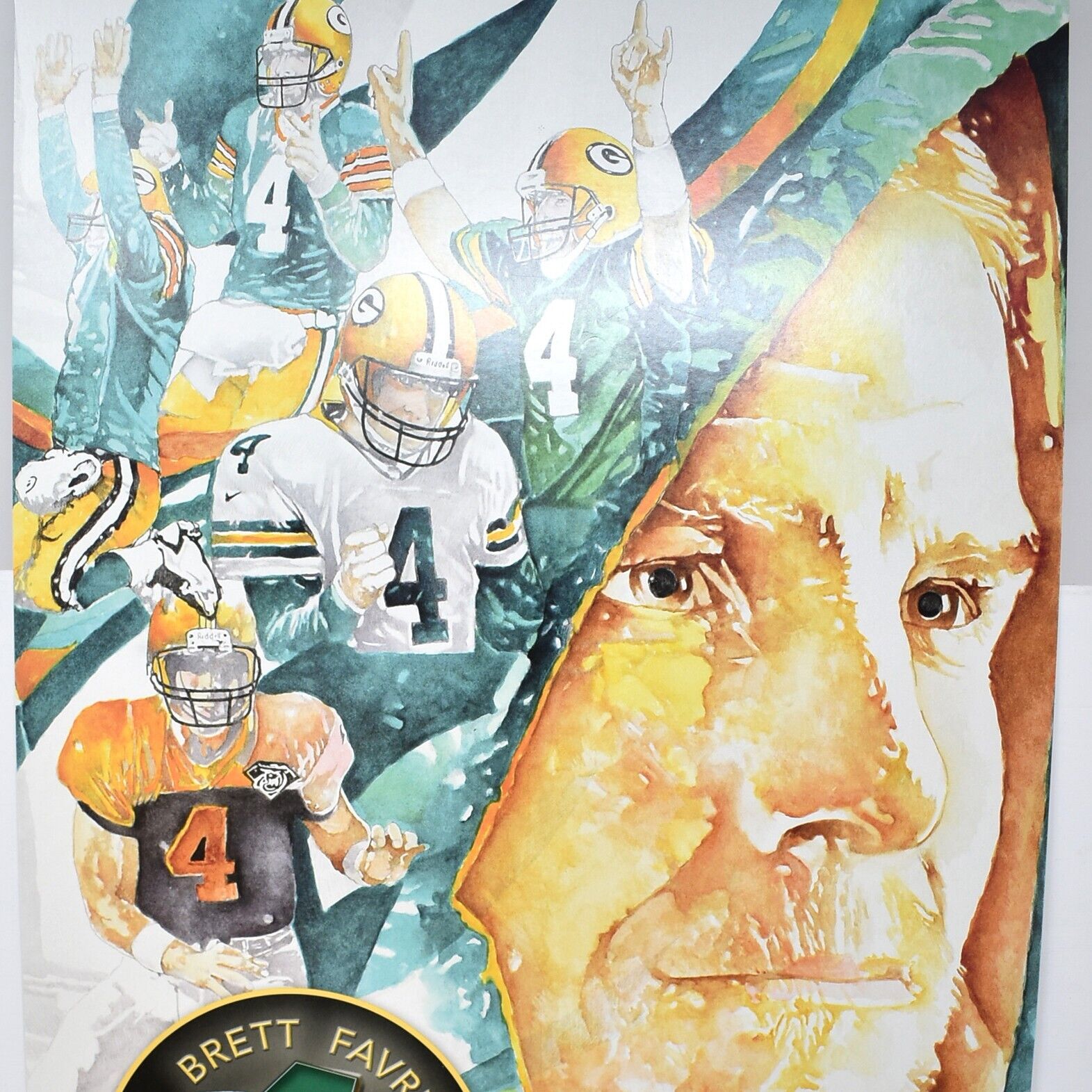 2000s Brett Favre's Steakhouse Menu Hall Of Fame Chophouse Green Bay Packers #4